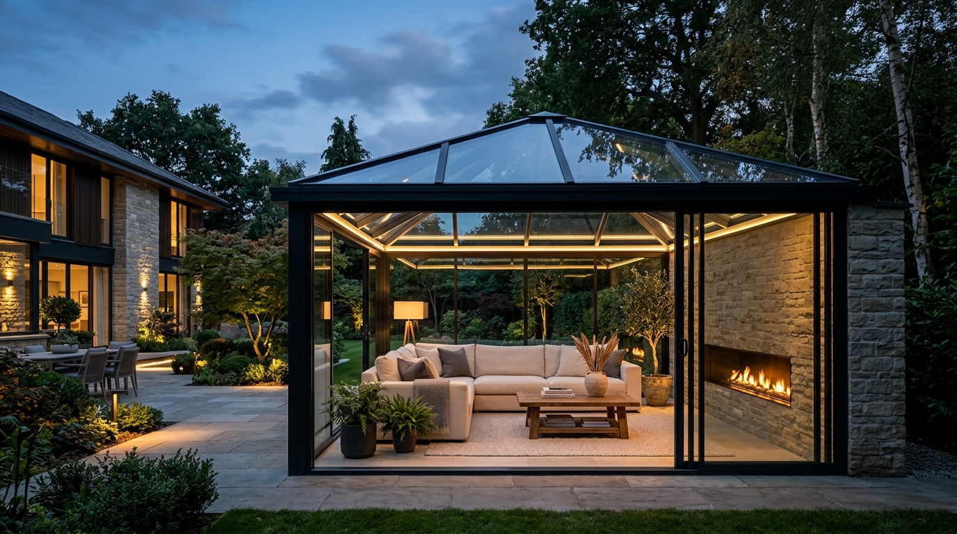 Villa & Müstakil Bahçe Bioklimatik Pergole